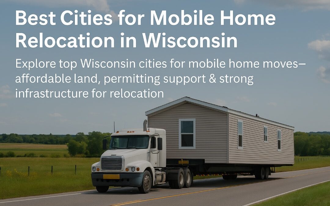 Best Cities in Wisconsin for Relocating a Mobile Home