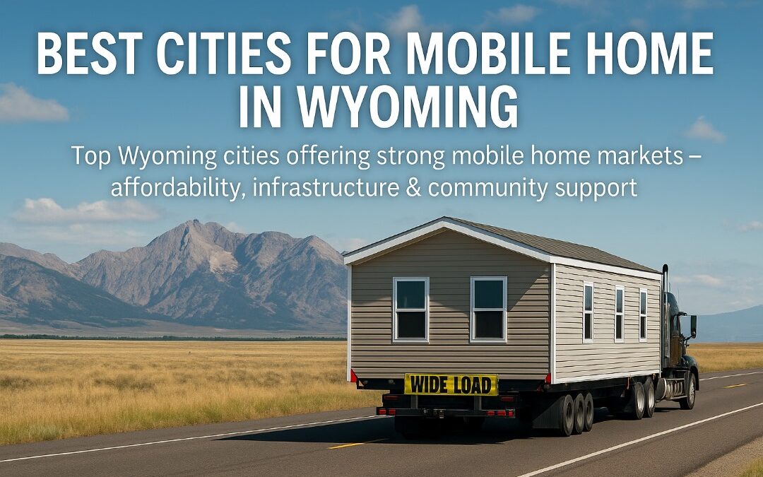 Best Cities in Wyoming for Relocating a Mobile Home