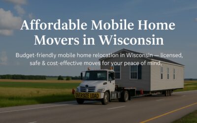 Cheap Mobile Home Movers in Wisconsin: What to Watch Out For