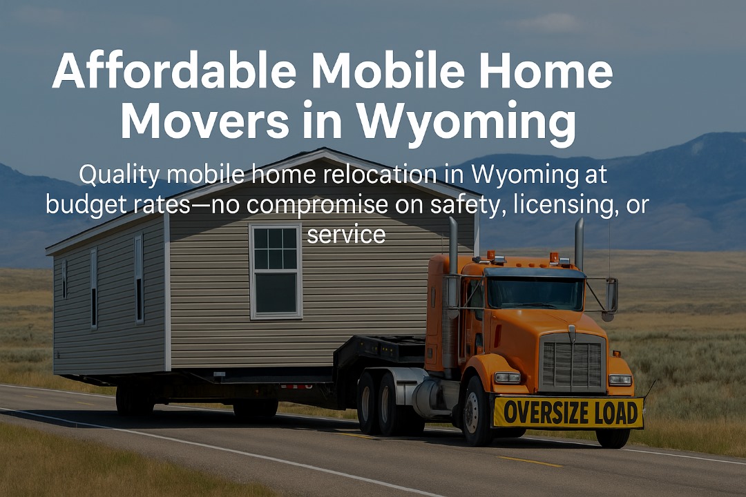 Cheap Mobile Home Movers Wyoming | Trailer House Movers