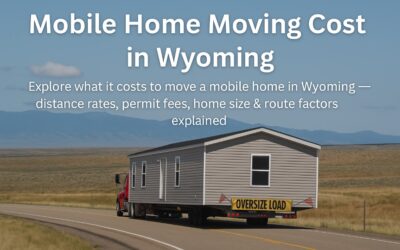 How Much Does It Cost to Move a Mobile Home in Wyoming?