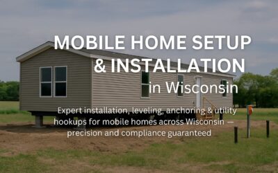 Mobile Home Setup and Installation Services in Wisconsin