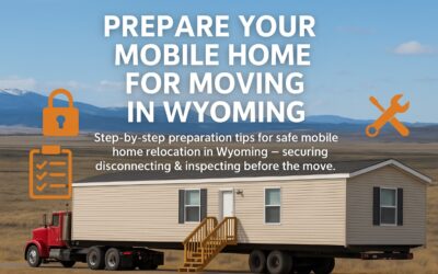 How to Prepare Your Mobile Home for a Move in Wyoming