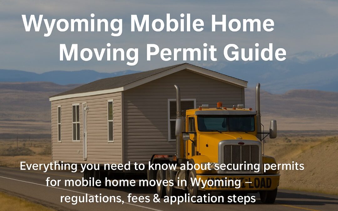 Do You Need a Permit to Move a Mobile Home in Wyoming?