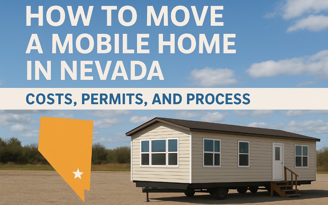Moving a Mobile Home in Nevada: What You Need to Know
